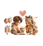 可愛いカップルスタンプ♥(彼氏＆彼女)（個別スタンプ：39）
