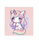 ゆめかわユニコ - ドリーミーユニコーン（個別スタンプ：2）
