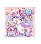 ゆめかわユニコ - ドリーミーユニコーン（個別スタンプ：6）