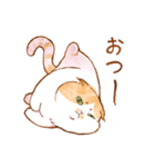 毎日使える☆猫のるぅさんスタンプ（個別スタンプ：3）