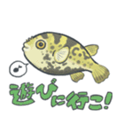 ぷくぷく！淡水フグたち（個別スタンプ：7）