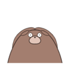 すべてが顔に出るくまさん（個別スタンプ：40）