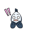 半魚人のさかなやさん（個別スタンプ：37）