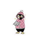 ペンギンのふわっぺ  -ver.春パーカー-（個別スタンプ：13）