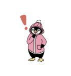 ペンギンのふわっぺ  -ver.春パーカー-（個別スタンプ：14）