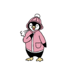 ペンギンのふわっぺ  -ver.春パーカー-（個別スタンプ：20）