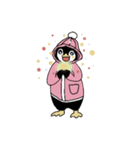 ペンギンのふわっぺ  -ver.春パーカー-（個別スタンプ：27）
