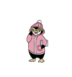 ペンギンのふわっぺ  -ver.春パーカー-（個別スタンプ：28）