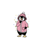 ペンギンのふわっぺ  -ver.春パーカー-（個別スタンプ：33）