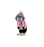 ペンギンのふわっぺ  -ver.春パーカー-（個別スタンプ：38）