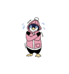 ペンギンのふわっぺ  -ver.春パーカー-（個別スタンプ：39）