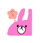 こむぎラビットのスタンプ（個別スタンプ：1）