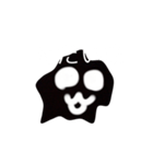 心の暗い黒星スタンプ（個別スタンプ：7）