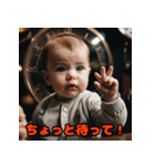 お仕事ベビー（個別スタンプ：3）