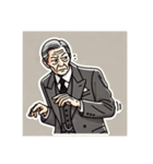 しぶいおっさんのスタンプ（個別スタンプ：13）