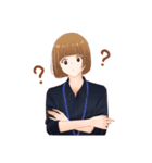 社畜のシャチ子（個別スタンプ：8）