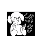 ポニテの女ノ子1（個別スタンプ：1）