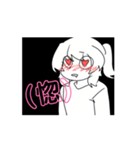 ポニテの女ノ子1（個別スタンプ：7）