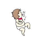 Baby with high gag line ♡（個別スタンプ：1）