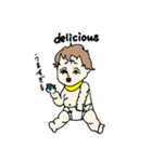 Baby with high gag line ♡（個別スタンプ：3）