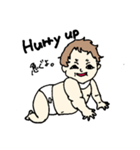 Baby with high gag line ♡（個別スタンプ：8）