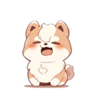かわいい犬スタンプ（MAX40個入り）（個別スタンプ：14）