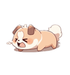 かわいい犬スタンプ（MAX40個入り）（個別スタンプ：20）