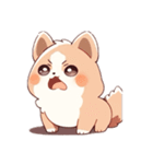 かわいい犬スタンプ（MAX40個入り）（個別スタンプ：22）