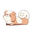 かわいい犬スタンプ（MAX40個入り）（個別スタンプ：26）