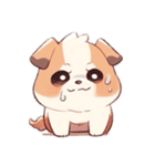 かわいい犬スタンプ（MAX40個入り）（個別スタンプ：34）