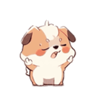 かわいい犬スタンプ（MAX40個入り）（個別スタンプ：40）
