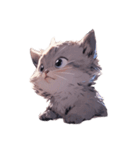 かわいい猫ちゃんスタンプ（MAX40個入り）（個別スタンプ：2）