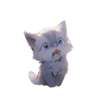 かわいい猫ちゃんスタンプ（MAX40個入り）（個別スタンプ：9）