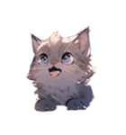 かわいい猫ちゃんスタンプ（MAX40個入り）（個別スタンプ：15）