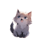 かわいい猫ちゃんスタンプ（MAX40個入り）（個別スタンプ：16）
