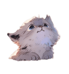 かわいい猫ちゃんスタンプ（MAX40個入り）（個別スタンプ：17）
