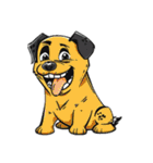 アメリカにいそうな犬dog（MAX40個セット）（個別スタンプ：16）