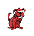 アメリカにいそうな犬dog（MAX40個セット）（個別スタンプ：32）