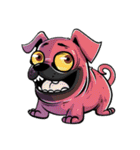 アメリカにいそうな犬dog（MAX40個セット）（個別スタンプ：34）