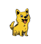 アメリカにいそうな犬dog（MAX40個セット）（個別スタンプ：40）