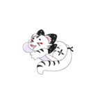 シロホワ君・ホワイトタイガー/マスコット（個別スタンプ：18）