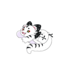 シロホワ君・ホワイトタイガー/マスコット（個別スタンプ：19）