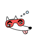 ワライーヌ（個別スタンプ：6）