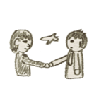 【らふがいず】世界を越えたバード（個別スタンプ：1）