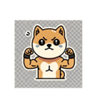 柴犬スタンプby はる（個別スタンプ：2）