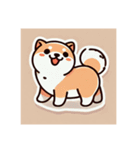 柴犬スタンプby はる（個別スタンプ：4）