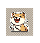 柴犬スタンプby はる（個別スタンプ：8）