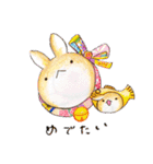 むぎときなこ(まとめ1〜5)（個別スタンプ：3）