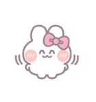 春を生きるうしゃぎ！！ ピンク（個別スタンプ：2）