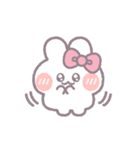 春を生きるうしゃぎ！！ ピンク（個別スタンプ：8）